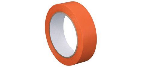 Ruban de plâtrage PVC lisse, 50 mm x 33 m, orange