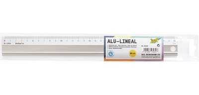 Règle en métal, en aluminium, 300 mm