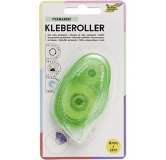 Roller de colle réutilisable, 8 mm x 10 m, permanent