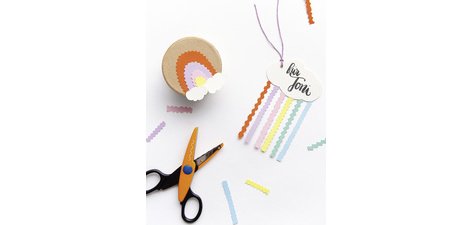 Set de ciseaux cranteurs, 6 pièces, assorti