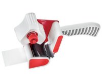 Handmatige tapehouder, wit/rood