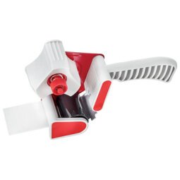 Handmatige tapehouder, wit/rood