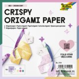 Feuille à plier Crispy Origami Paper points & cristaux