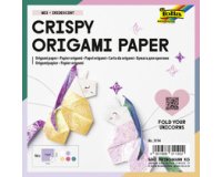 Feuille à plier Crispy Origami Paper, gaufrage points