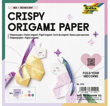 Feuille à plier Crispy Origami Paper points & cristaux
