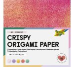 Feuille à plier Crispy Origami Paper points & cristaux