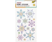 Glanzende sticker CHRISTMAS