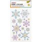 Sticker brillant SNOWFLAKE