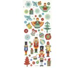 Sticker scintillant de Noël CHRISTMAS