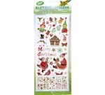 Sticker scintillant de Noël CHRISTMAS