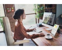 Set d'ardoises blanches, cadre en bois, A4, blanc