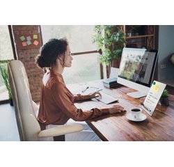 Set d'ardoises blanches, cadre en bois, A4, blanc