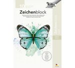 Bloc de dessin, 140 g/m2, A4, grainé, 20 feuilles