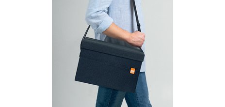 Sac d'accessoires pour tableau blanc, garni, anthracite