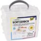 Sorteerbox Folia stapelbaar 18 delig 150x150x125mm transparant