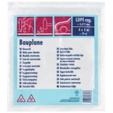 Bâche de chantier LDPE, 75 microns, 4x5m, translucide