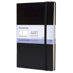 MOLESKINE Album japonais, 165g/m2, L/A5, rigide, noir