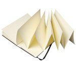 MOLESKINE Album japonais, 165g/m2, L/A5, rigide, noir