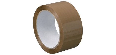 Ruban adhésif d'emballage Profi, 48mmx66m, PP, marron