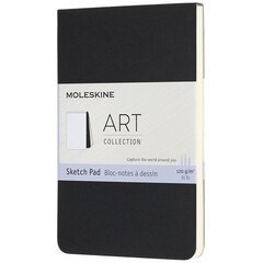 MOLESKINE Bloc à croquis, P/A6, 120 g/m2, carton, noir