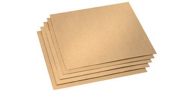 Set de papier abrasif Flint, K80/100/120/180/240