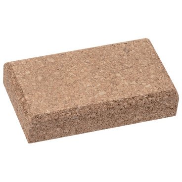 Sanding block, cork, 120 x 60 x 40 mm