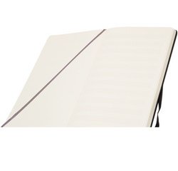 MOLESKINE Carnet de musique, L/A5, 100g/m2, rigide, noir