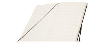 MOLESKINE Carnet de musique, L/A5, 100g/m2, rigide, noir