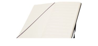 MOLESKINE Carnet de musique, L/A5, 100g/m2, rigide, noir