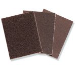 Set de feuilles abrasives, fin/moyen/grand