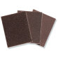 Set de feuilles abrasives, fin/moyen/grand