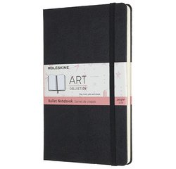 MOLESKINE Carnet de croquis Bullet Notebook, L/A5, noir