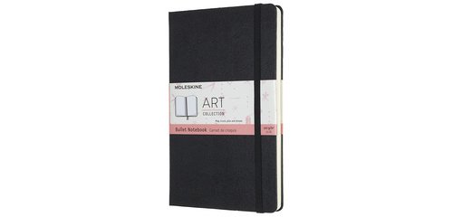 MOLESKINE Carnet de croquis Bullet Notebook, L/A5, noir