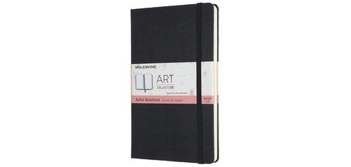 MOLESKINE Carnet de croquis Bullet Notebook, L/A5, noir