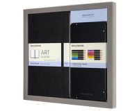 MOLESKINE Kit croquis aquarelle, carnet L/A5 + 12 crayons