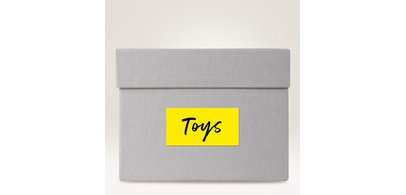 Multi-purpose label, 98 x 51 mm, colored