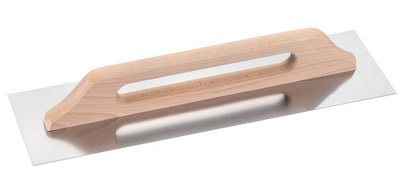 Truelle de lissage, acier inxydable, 480 x 130 mm