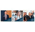 Badge, 70 x 30 mm, set de 10, argent