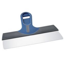 Couteau à enduire, inox, 250 mm, manche bi-plastique