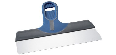 Couteau à enduire, inox, 250 mm, manche bi-plastique