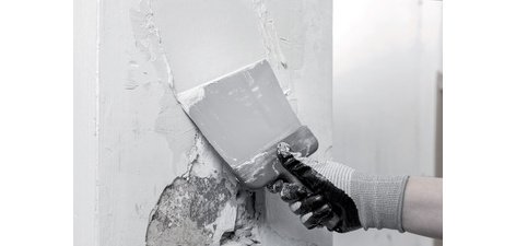 Couteau à enduire carré, 160 mm, manche plastique