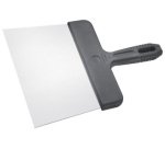 Couteau à enduire carré, 160 mm, manche plastique