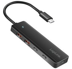 Hub USB Ultra Slim, 4 ports, 2x USB-A, 2x USB-C