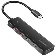 Hub USB Ultra Slim, 4 ports, 2x USB-A, 2x USB-C