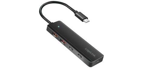 Hub USB 3.2 Ultra Slim, 4 ports, 2x USB-A, 2x USB-C