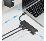 Hub USB 3.2 Ultra Slim, 4 ports, 2x USB-A, 2x USB-C