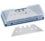 Lame trapèze pour cutter Westex Profi 0,65 mm - Boîte de 10