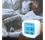 Réveil digital, blanc