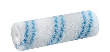 Rouleau petites surfaces DUROTEX, 120 mm, blanc/bleu