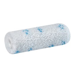 Rouleau petites surfaces MICROSTAR, 100mm, blanc/bleu